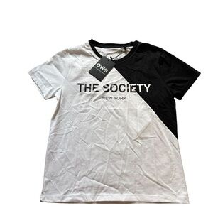 New The Society Management New York Elite World Group Casual Graphic Tshirt